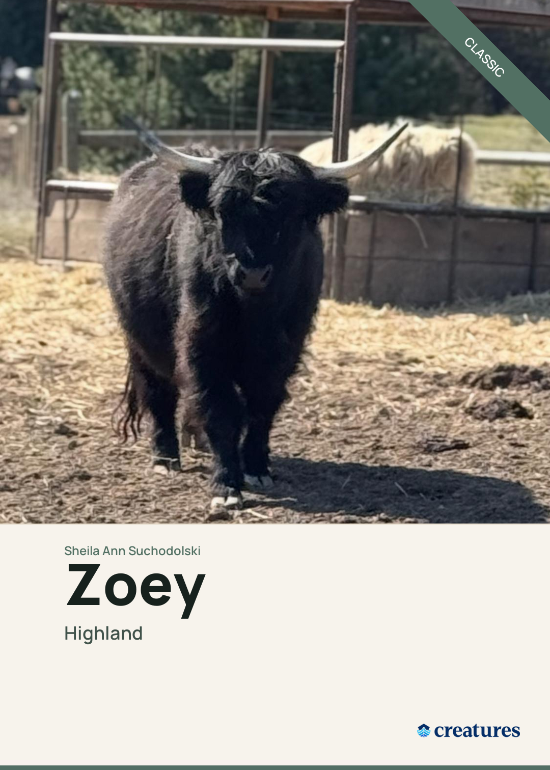 Zoey Creature Card