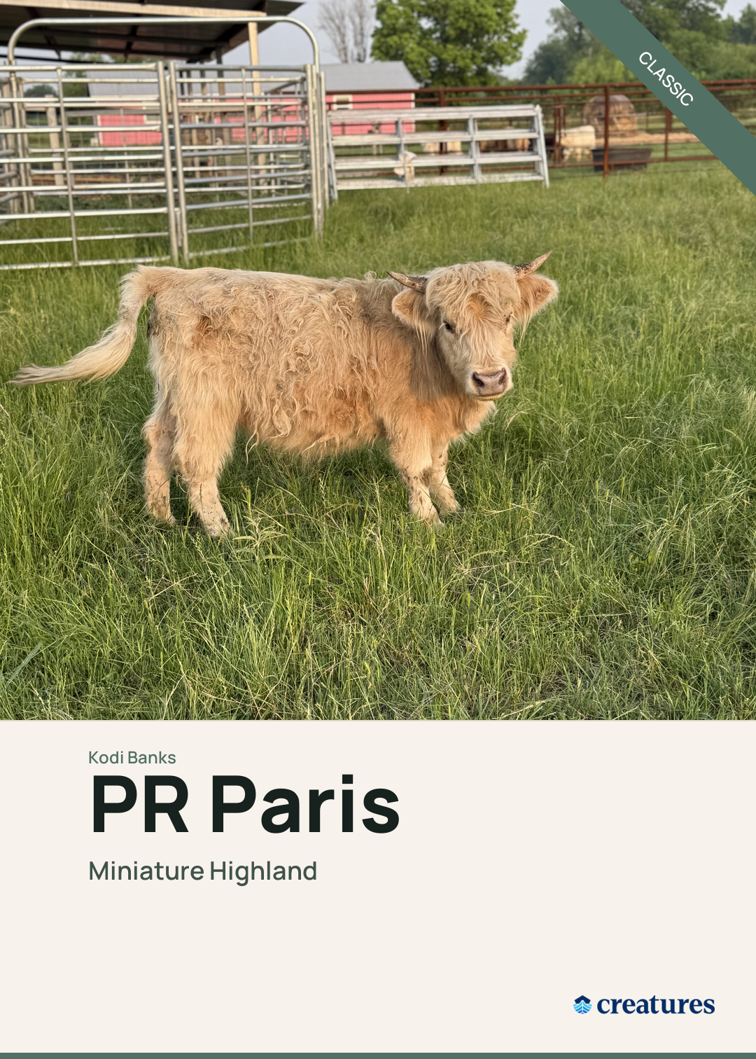 PR Paris Creature Card