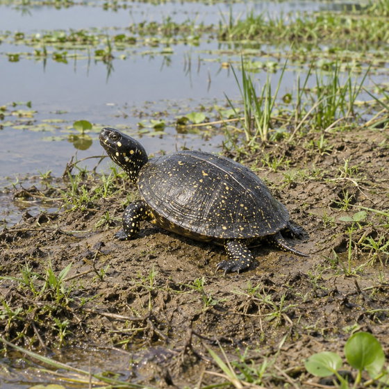 black pond turtle