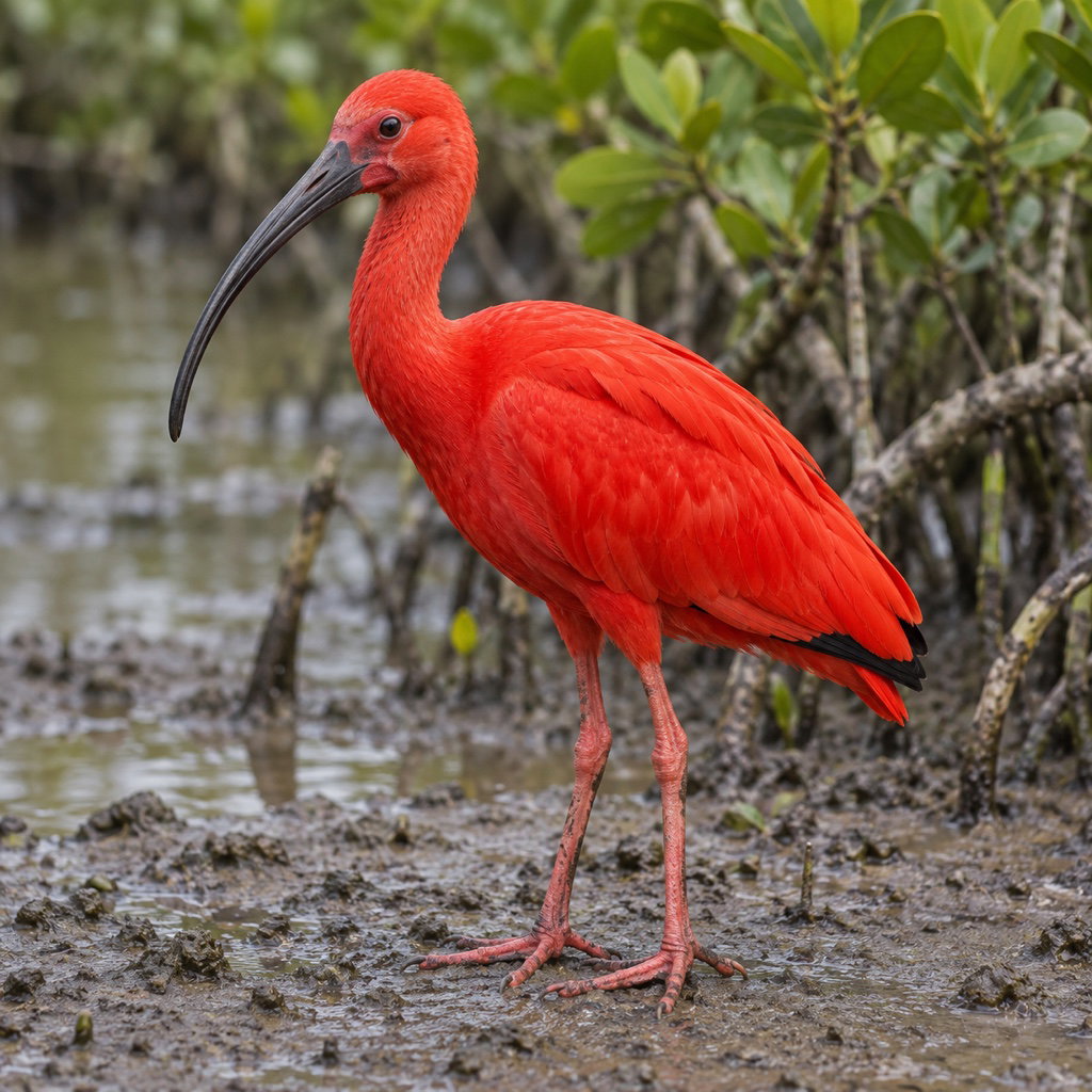 scarlet ibis