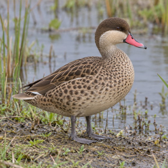 red-billed teal