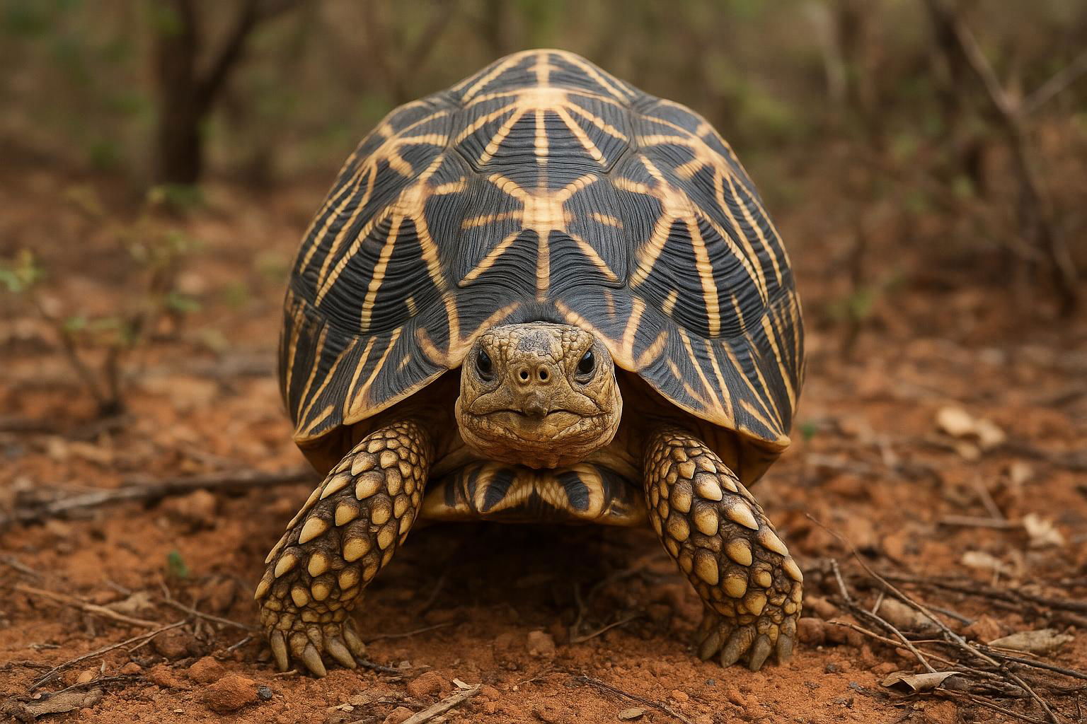 Indian star tortoise