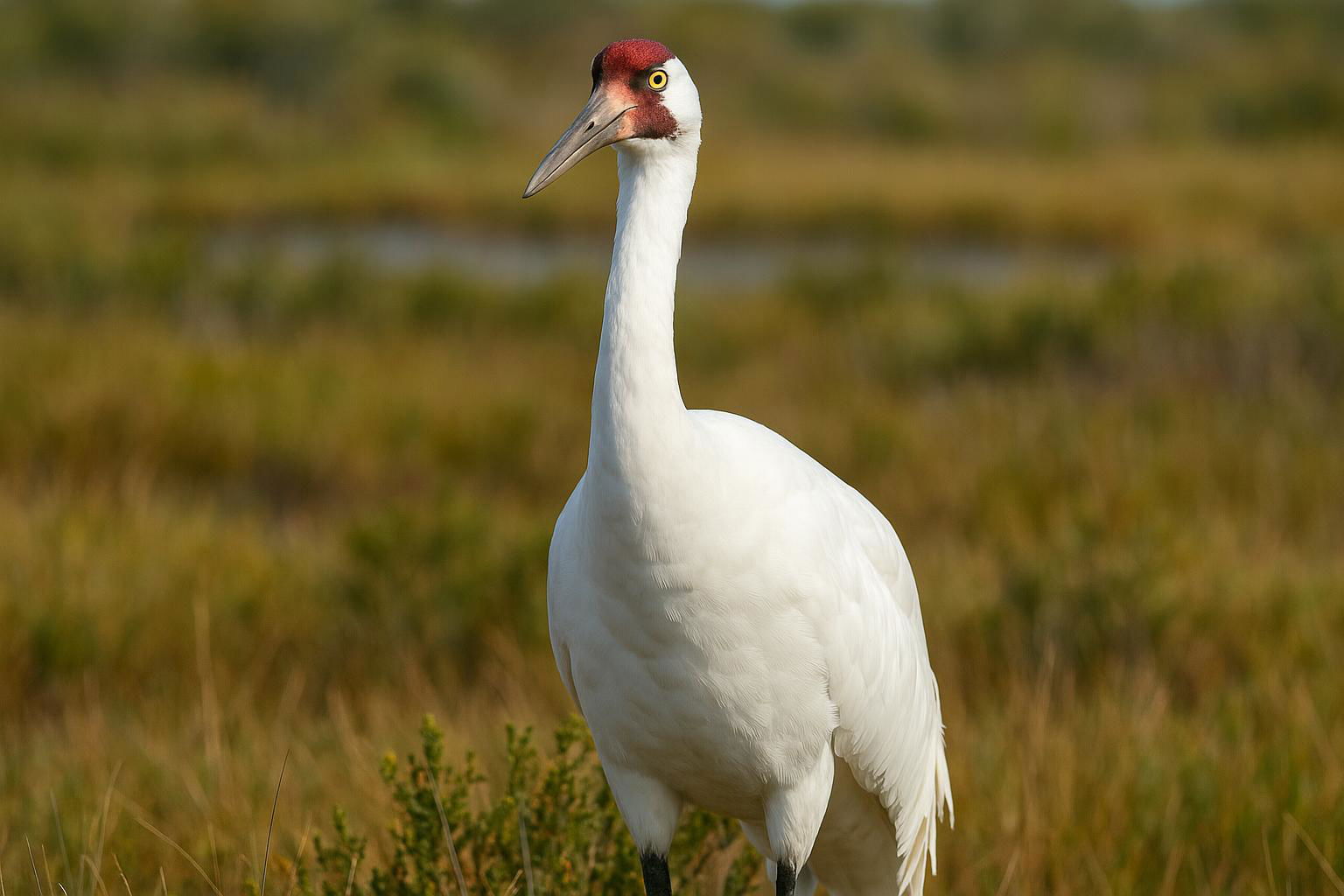 whooping crane