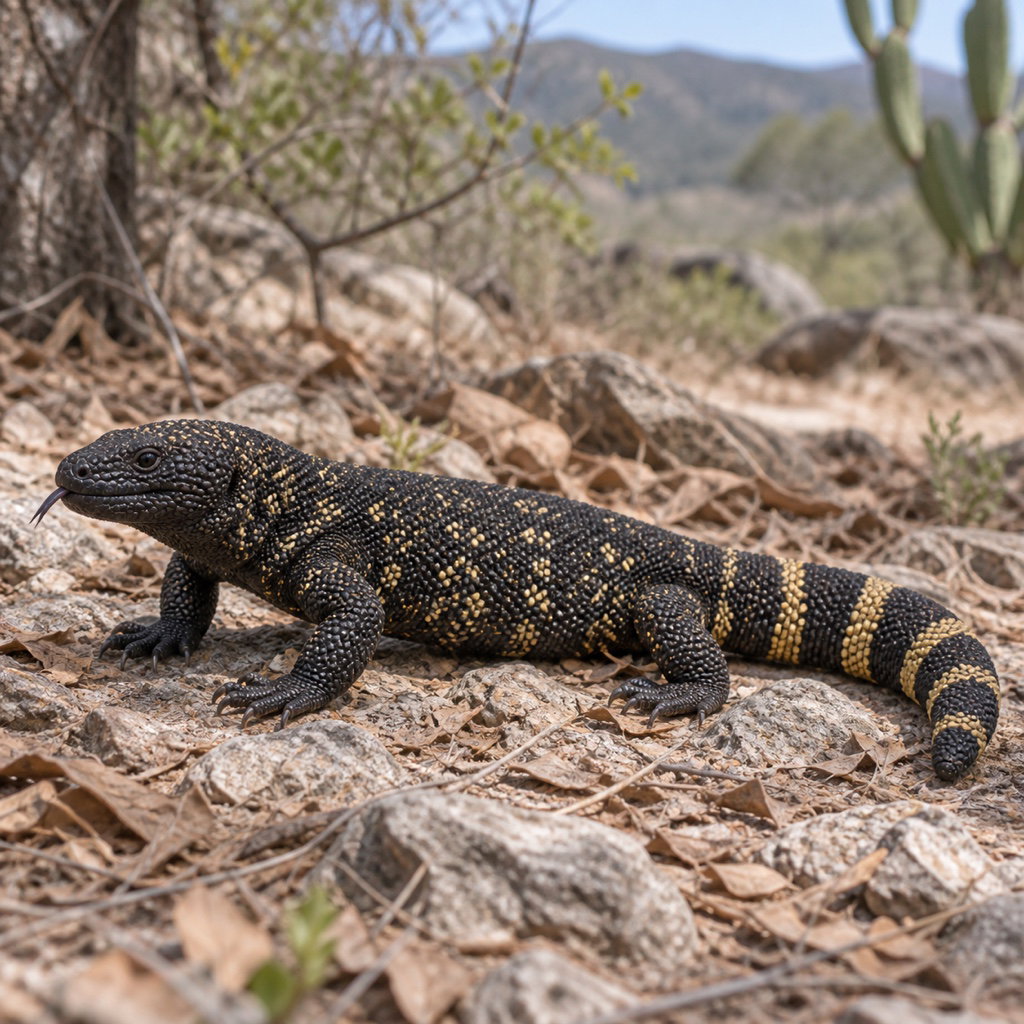 Guatemalan beaded lizard