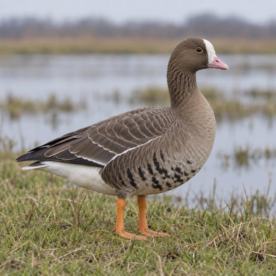 lesser white-fronted goose
