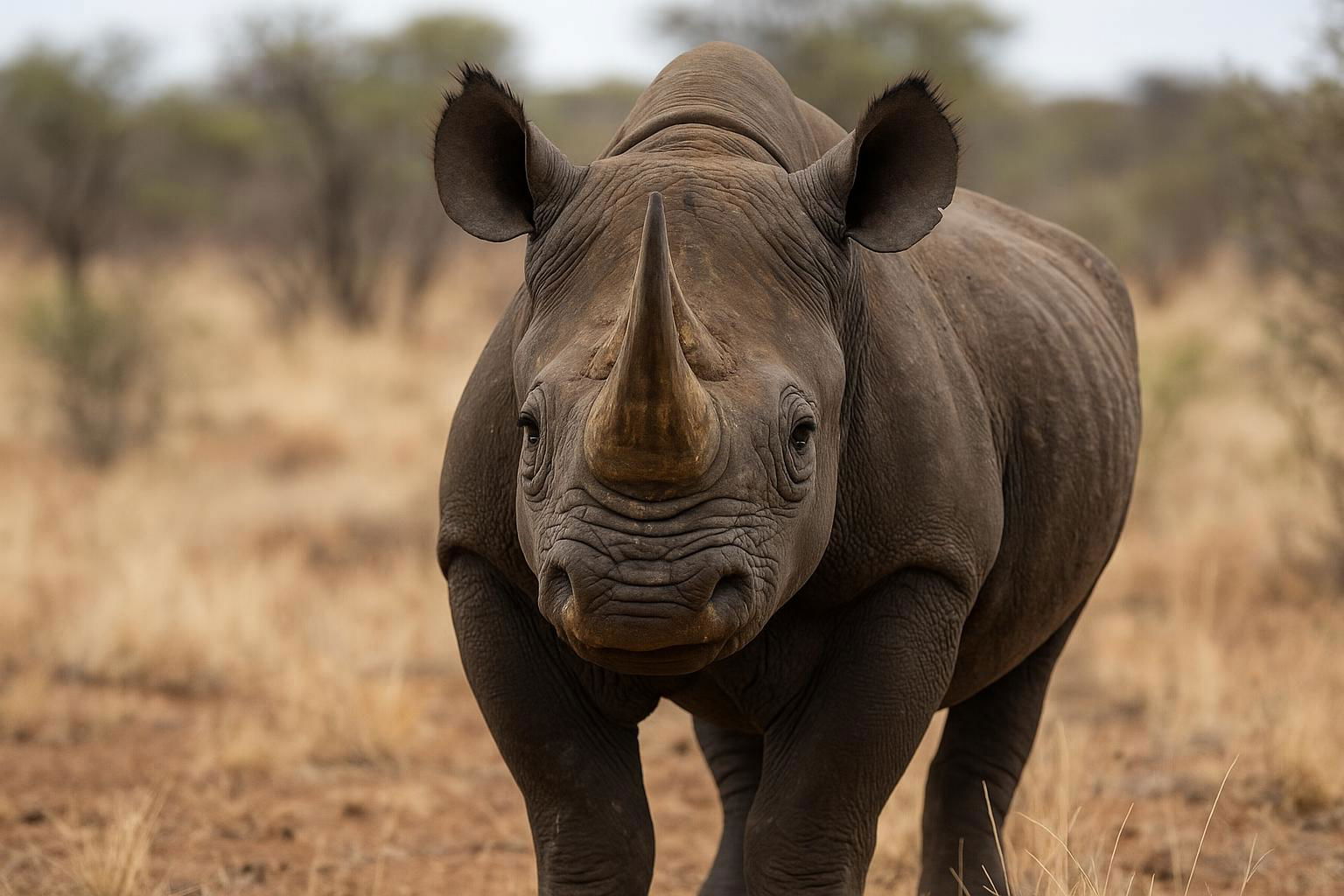 black rhinoceros