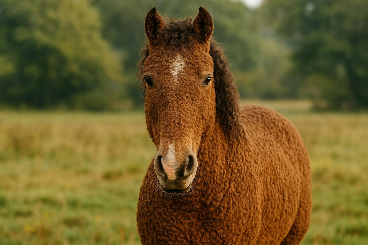 curly horse