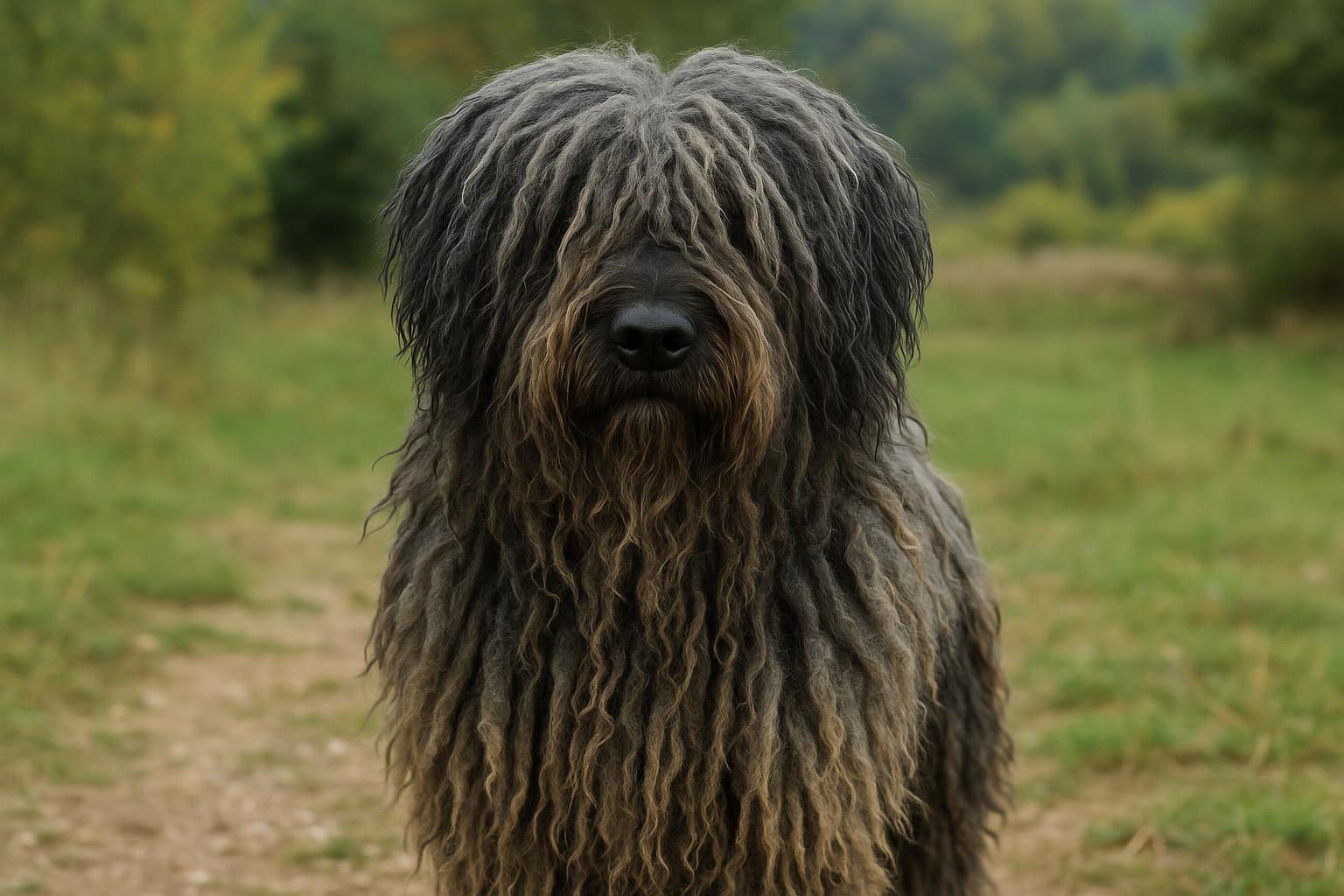 Bergamasco sheepdog