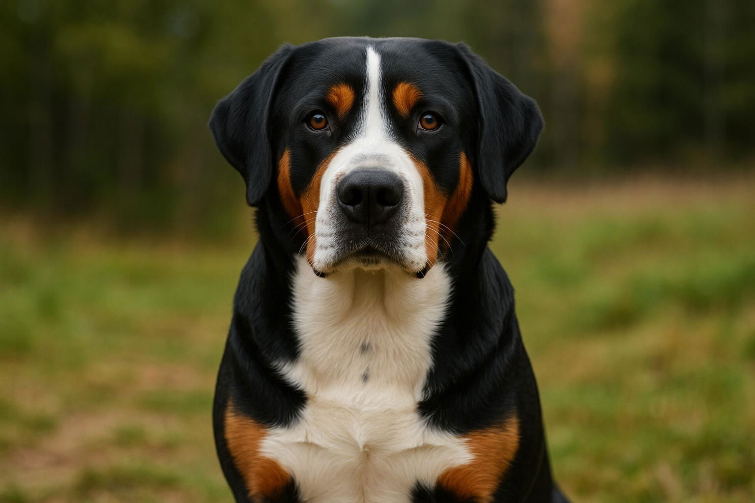 greater Swiss mountain dog