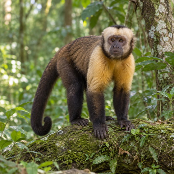 yellow-breasted capuchin