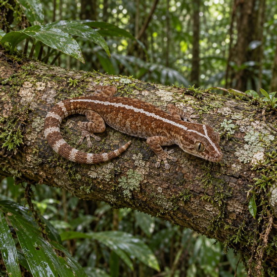 lined gecko