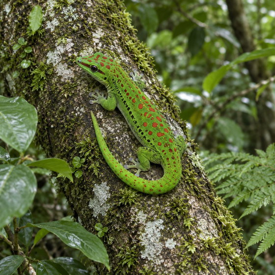 Reunion day gecko