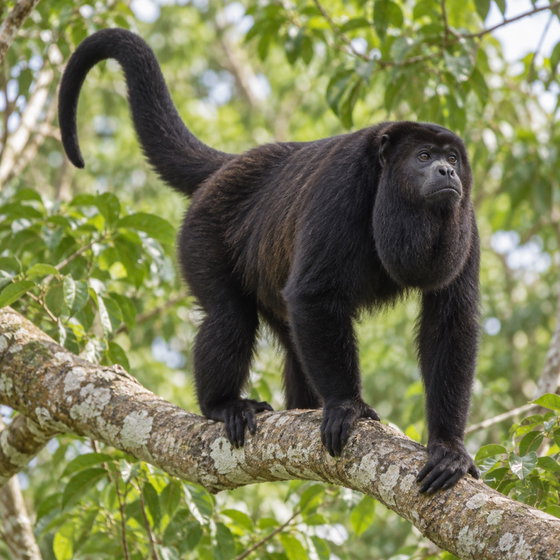 black-and-gold howler monkey