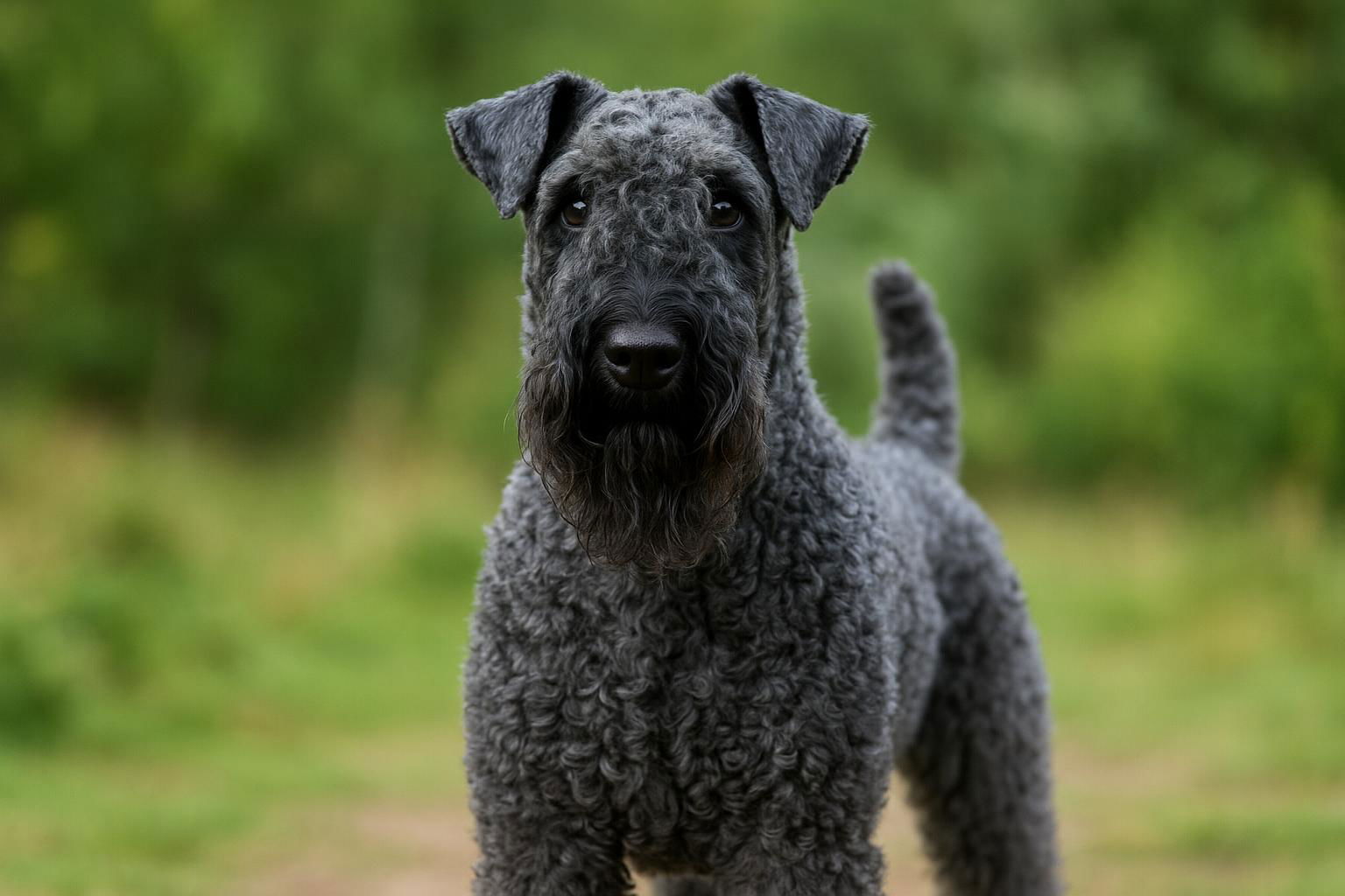 Kerry blue terrier