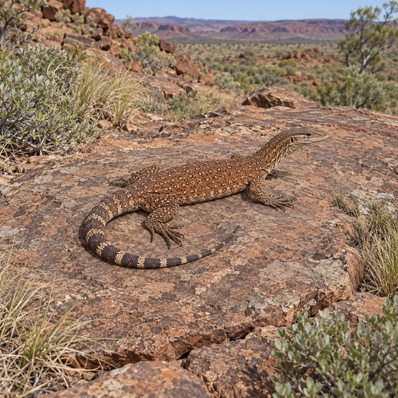 northern Pilbara rock monitor