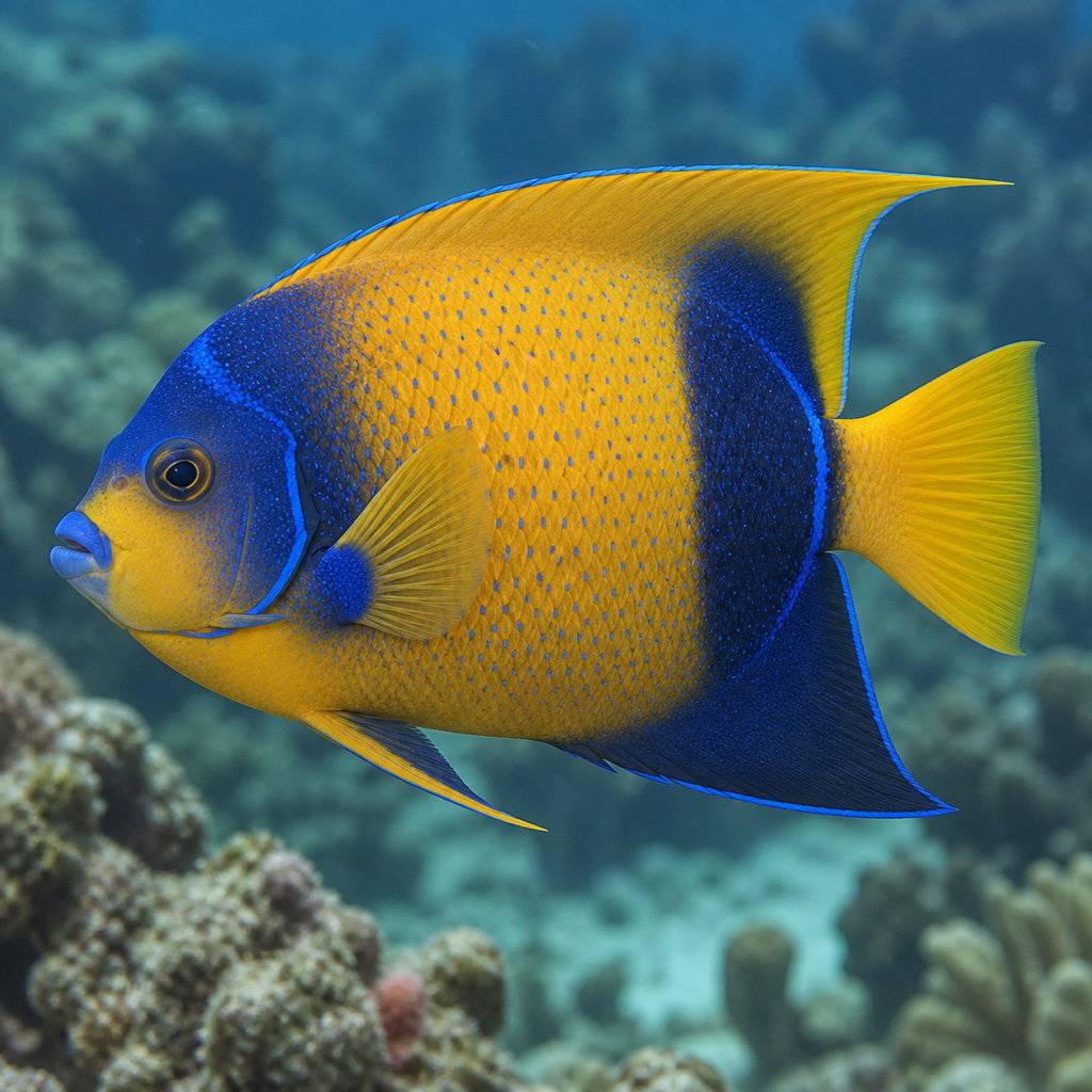 bluegirdle angelfish