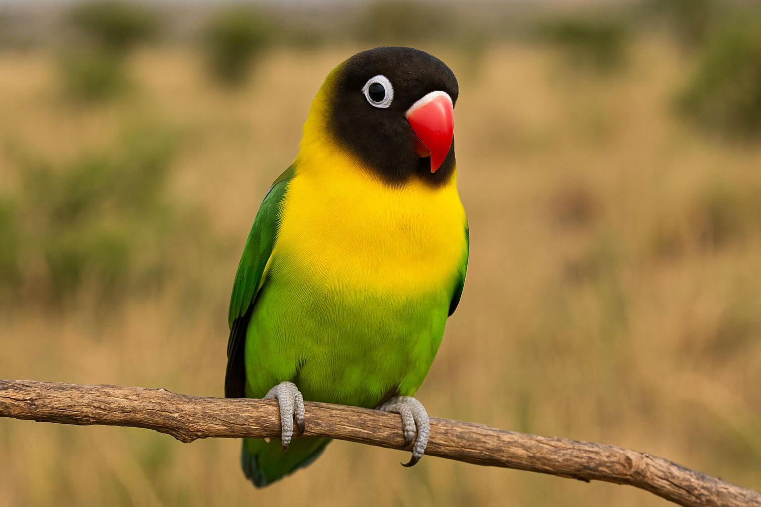 masked lovebird