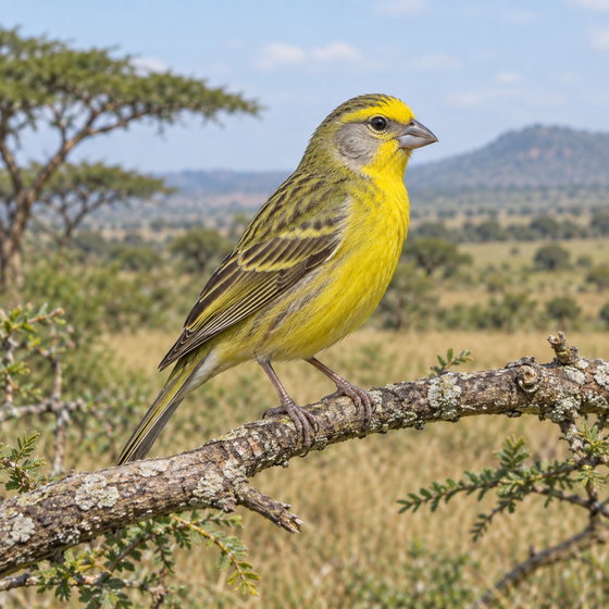 yellow-fronted canary