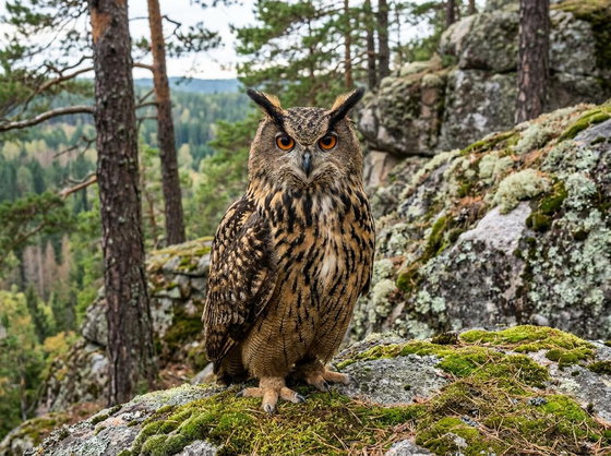 Eurasian eagle-owl