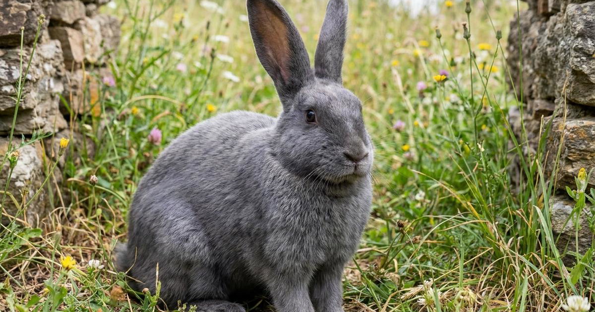 Kreeptures Rabbit Carmagnola Grey Rabbit: Breed Facts, Prices & Breeders | Creatures