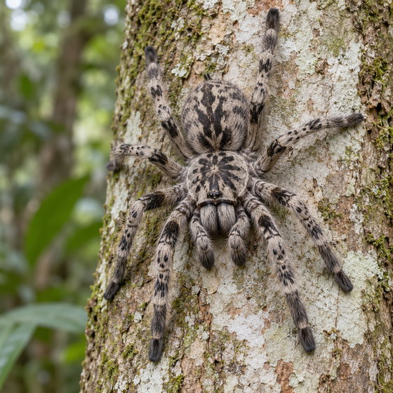 Togo starburst tarantula