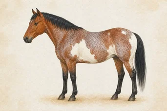 Bay · Classic Roan · Frame horse