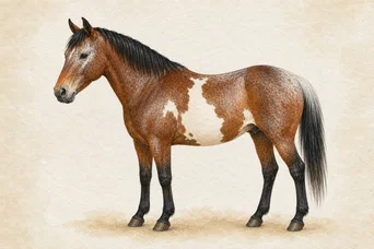 Bay · Classic Roan · Frame · Gray · early stage horse