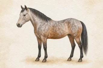 Middle-stage Gray adult coat example