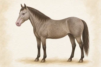 Classic Champagne · Without primitive markings · Early Gray horse
