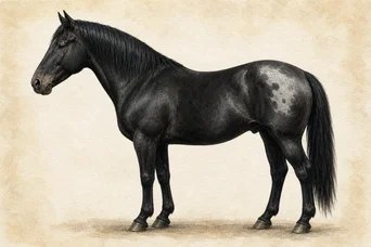 Illustration: Black Anchor · Two Leopard Complex copies · Without PATN1 · Subtle or minimal · Later expression horse