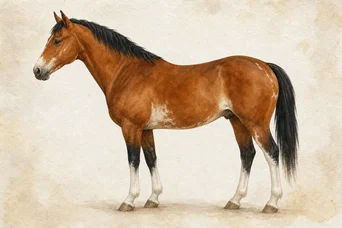 Modest Sabino 1 · Bay horse