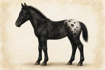 Illustration: Black Anchor · One Leopard Complex copy · Without PATN1 · Lower range · At birth horse